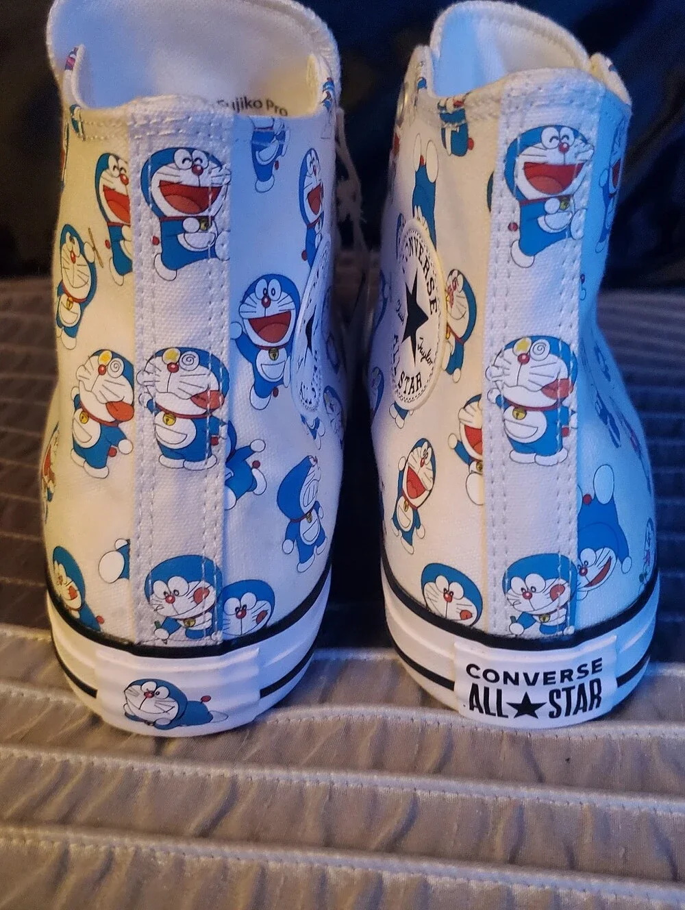 Converse X Doraemon Chuck Taylor ALL STAR Hightop Sneakers. UNISEX